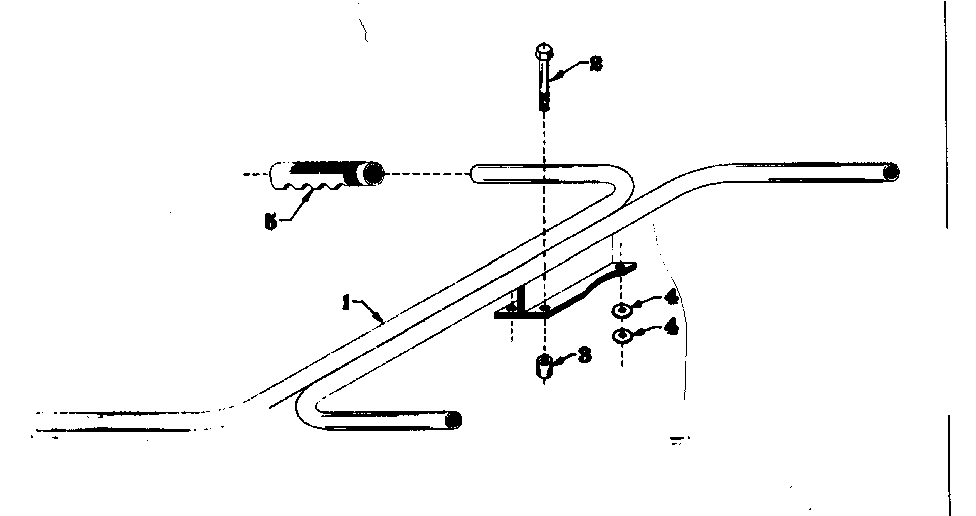 Handle Diagram and Parts List for 5803189-4  Craftsman Engine