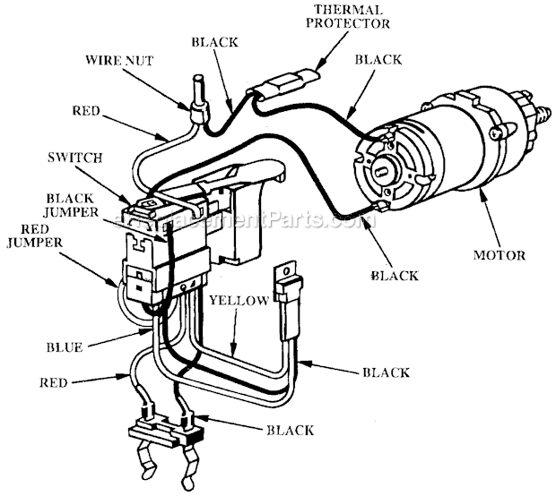 Wiring Diagram Diagram and Parts List for 973111400  Craftsman Cordless Drill