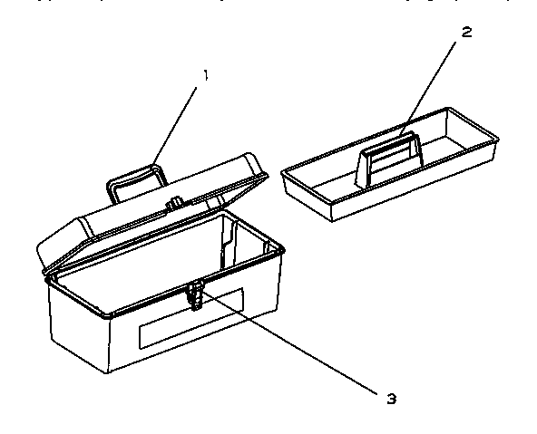 Unit Parts Diagram and Parts List for 706656180  Craftsman Tool Stand & Cart