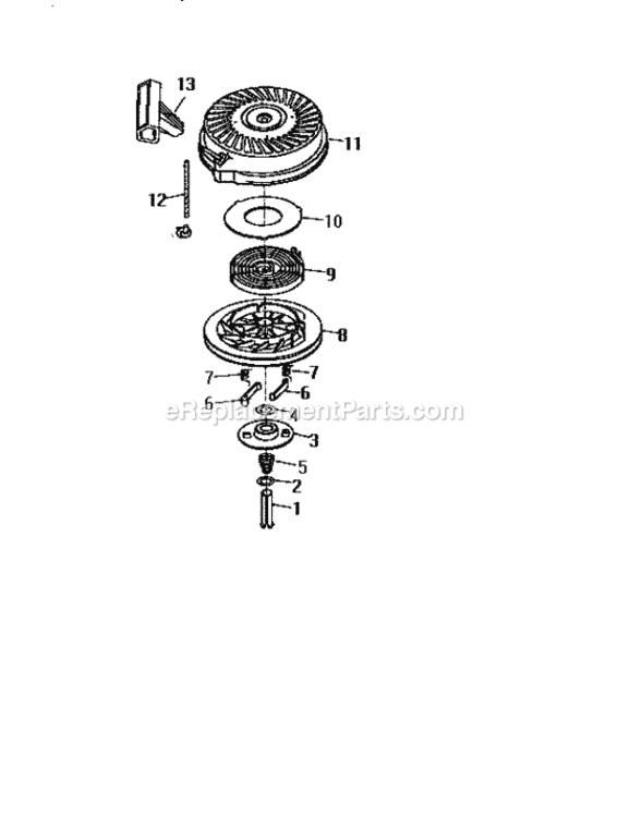 Page D Diagram and Parts List for 987799600  Craftsman Chipper Shredder