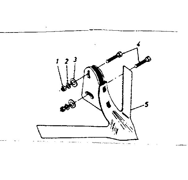 15" Sweep Cultivator Stock No. 32-29088 Diagram and Parts List for SWEEPCULTIVATOR-29088  Craftsman Tiller