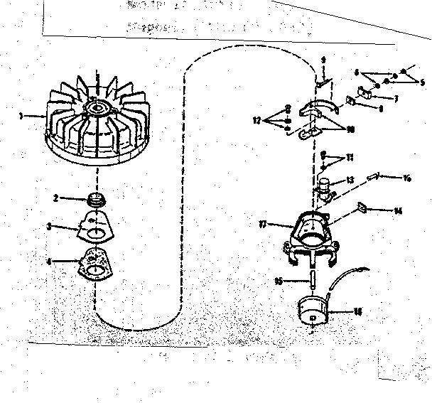 Magneto (wico Fw-2682) Diagram and Parts List for 143105120  Craftsman Engine