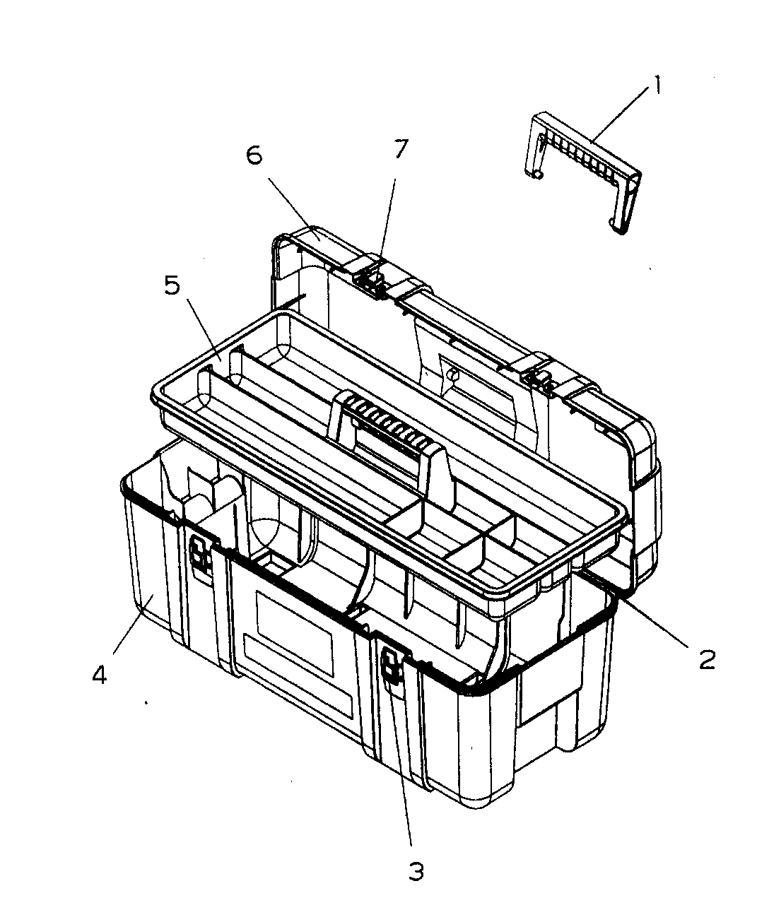 Cabinet Parts Diagram and Parts List for 70659923411-90  Craftsman Tool Stand & Cart