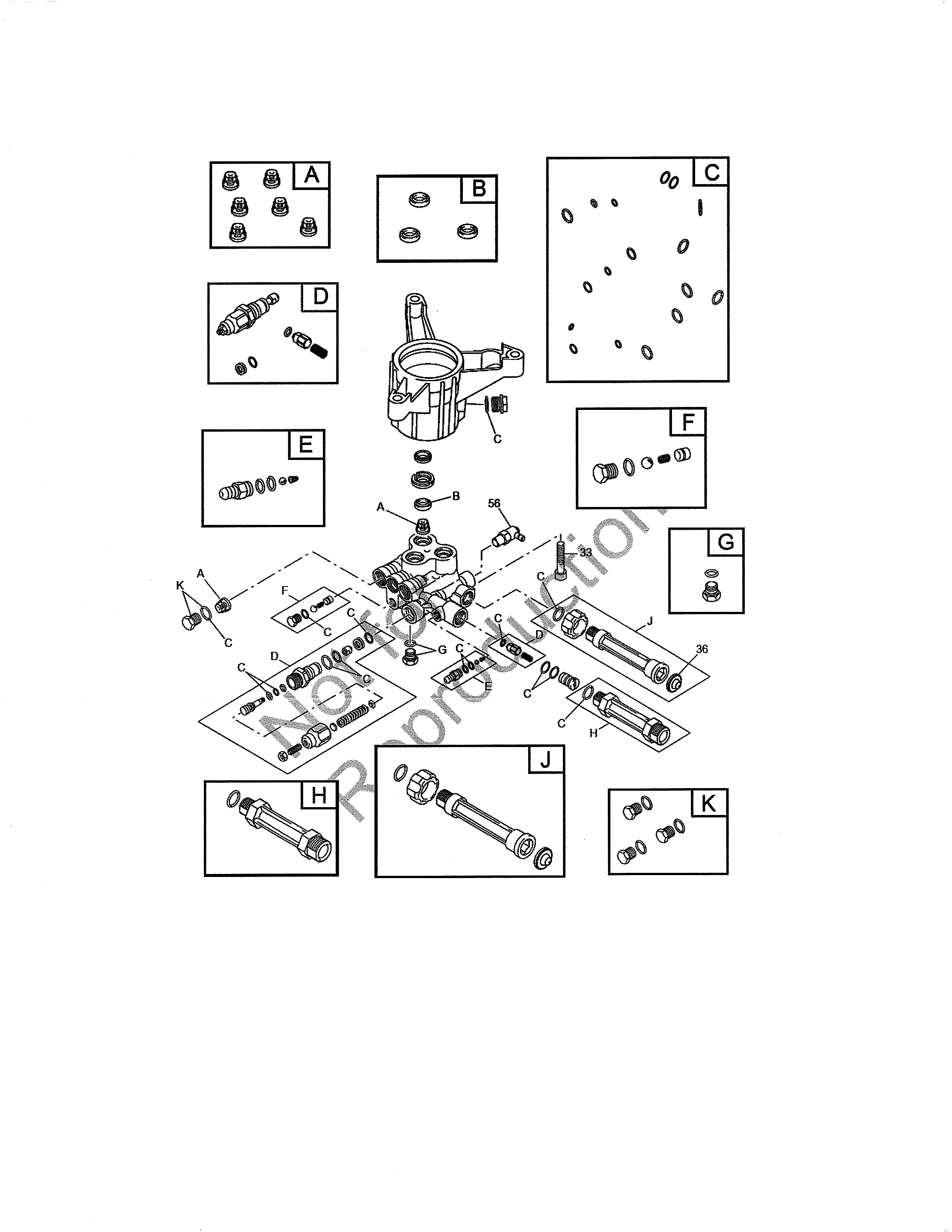 Pump Diagram and Parts List for 580752871  Craftsman Pressure Washer