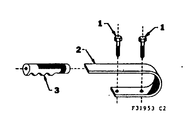 Handle Diagram and Parts List for 58031953  Craftsman Engine
