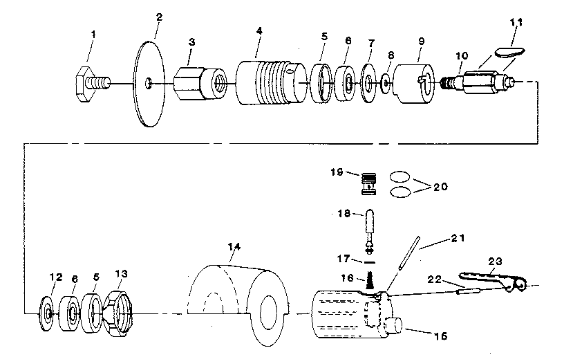 Unit Parts Diagram and Parts List for 875188800  Craftsman Edger