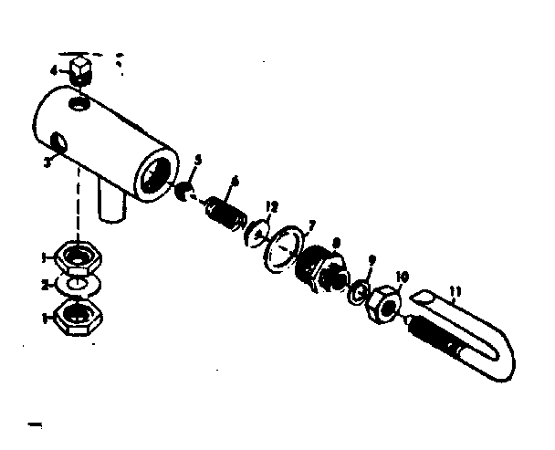 Regulator Assembly Diagram and Parts List for 471450020  Craftsman Pressure Washer