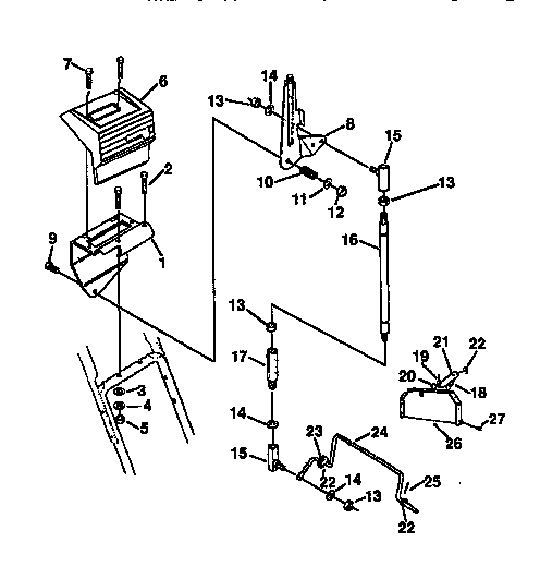 Control Panel Diagram and Parts List for 536886360  Craftsman Snow Blower