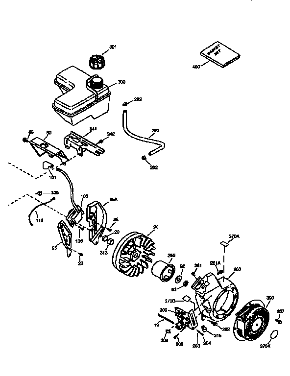 Engine (71/143) 143.965017 Diagram and Parts List for 143965017  Craftsman Engine