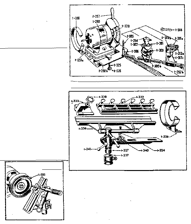 Unit Parts Diagram and Parts List for 30613991  Craftsman Grinder