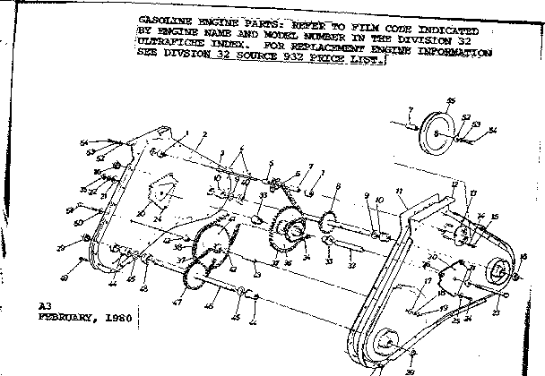 Transmission 04878 Diagram and Parts List for 247299770  Craftsman Tiller