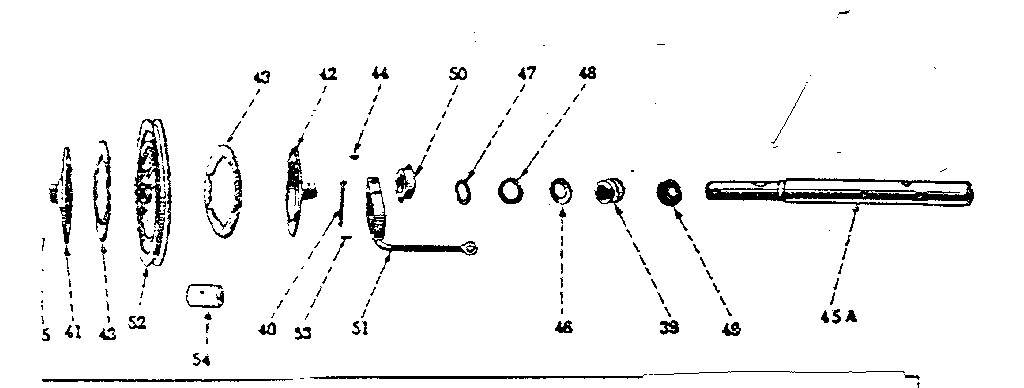 Clutch Diagram and Parts List for 9175753  Craftsman Lawn Tractor