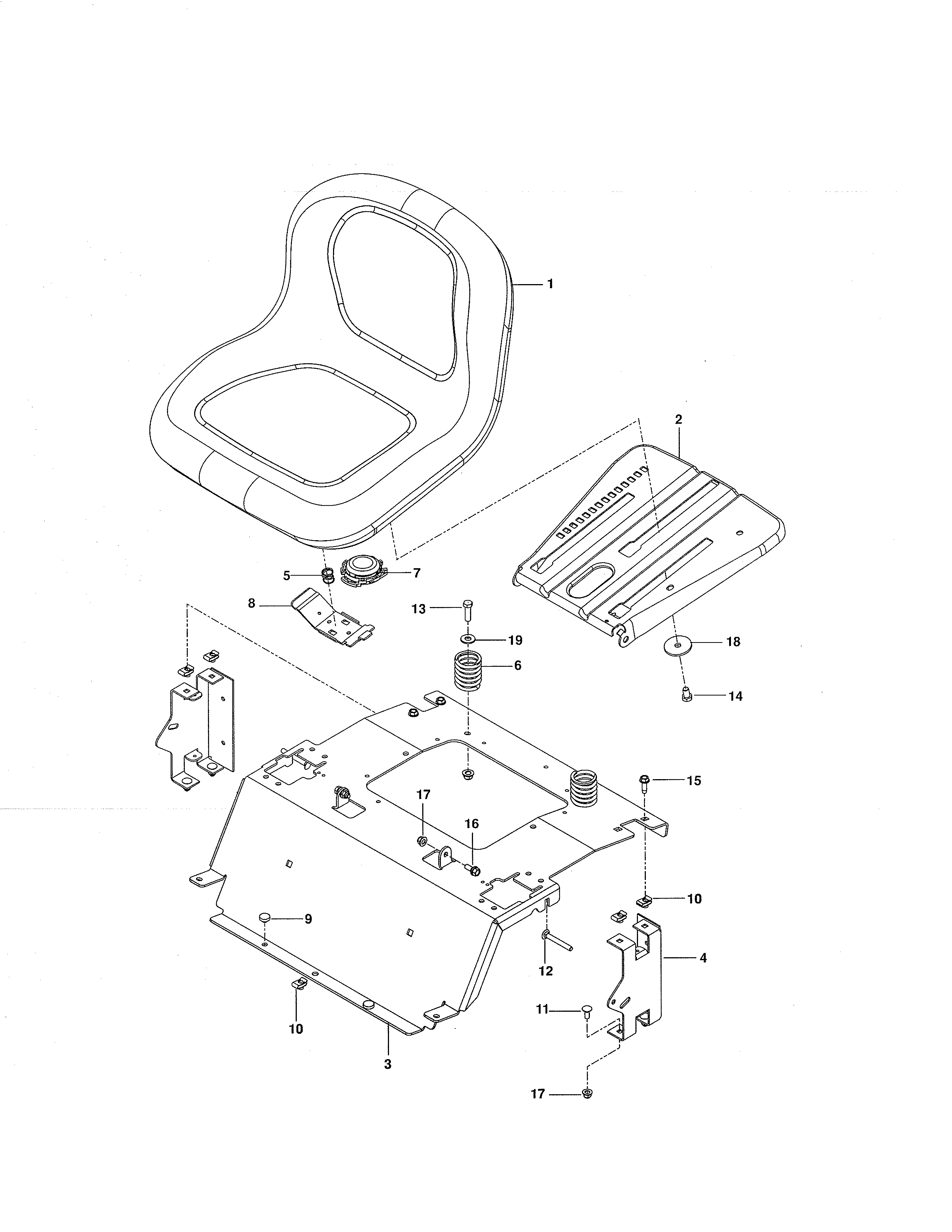 Seat Diagram and Parts List for 917289820  Craftsman Engine