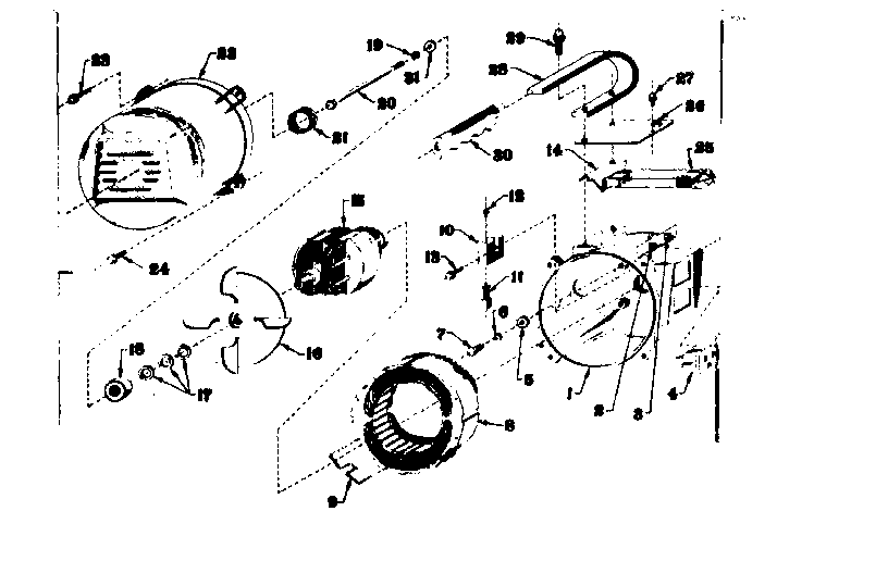Stator Assembly Diagram and Parts List for 5803149-4  Craftsman Engine