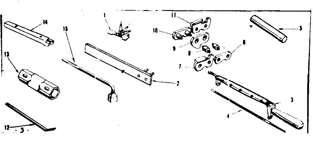 Maintenance Equipment Diagram and Parts List for 917352132  Craftsman Chainsaw