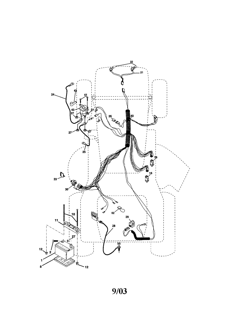 Diagram Diagram and Parts List for 917273810 Type 0 Craftsman Lawn Tractor