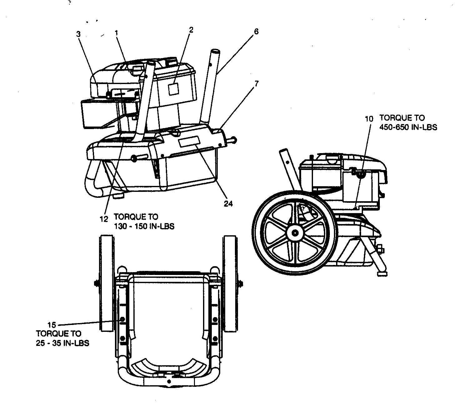 Pressure Washer Assy 2 Diagram and Parts List for 919769063  Craftsman Pressure Washer