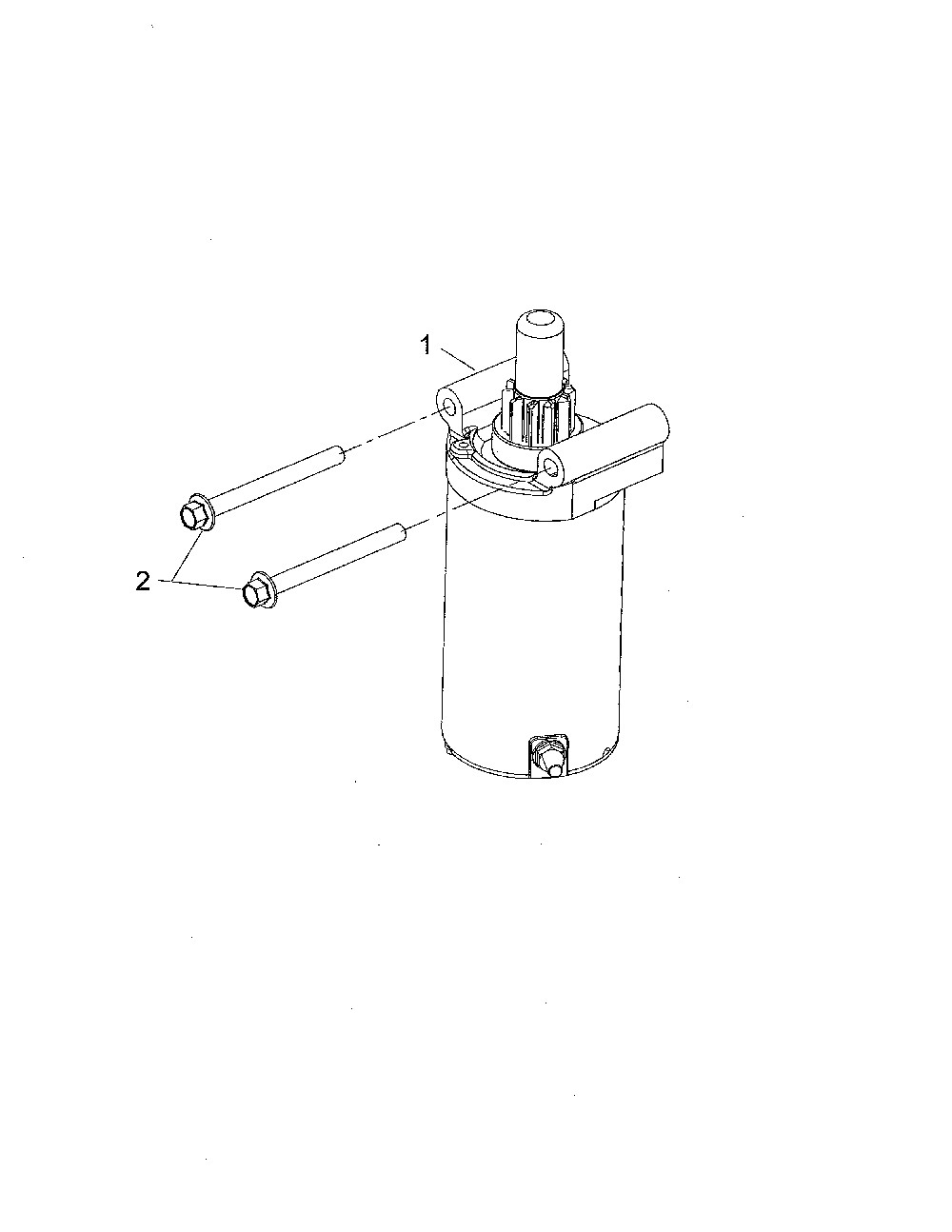 Starter Diagram and Parts List for 96042022000  Craftsman Lawn Tractor