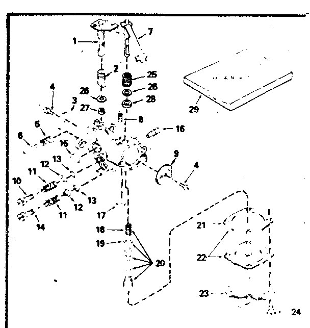 Carburetor No. 632208 Diagram and Parts List for 143784102  Craftsman Engine