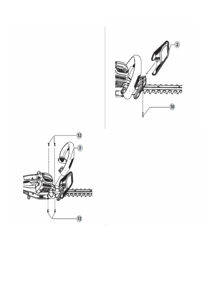 Diagram Diagram and Parts List for CMCHT810B Type 1 Craftsman Hedge Trimmer