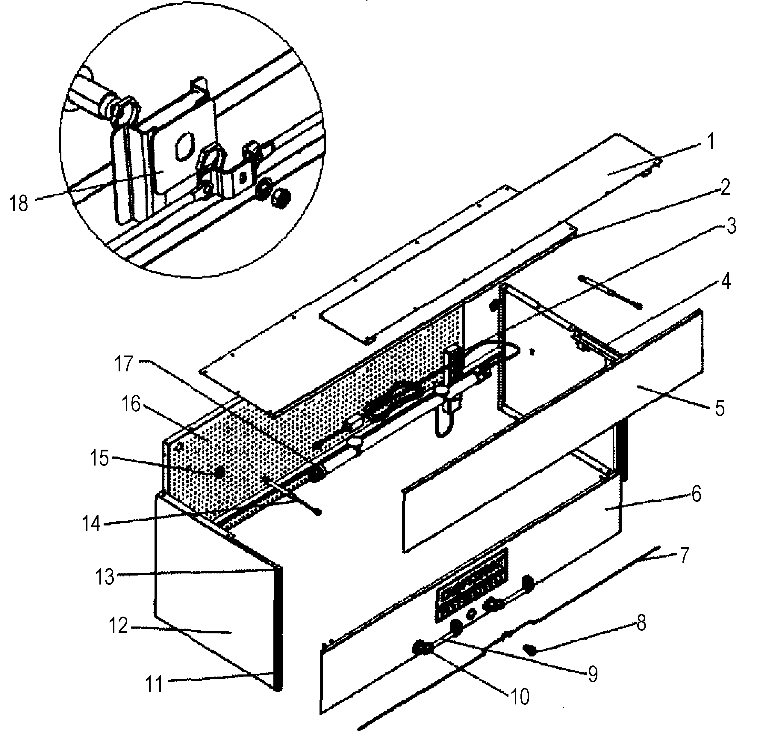 75 Inch Conopy Diagram and Parts List for 706385590  Craftsman Tool Stand & Cart