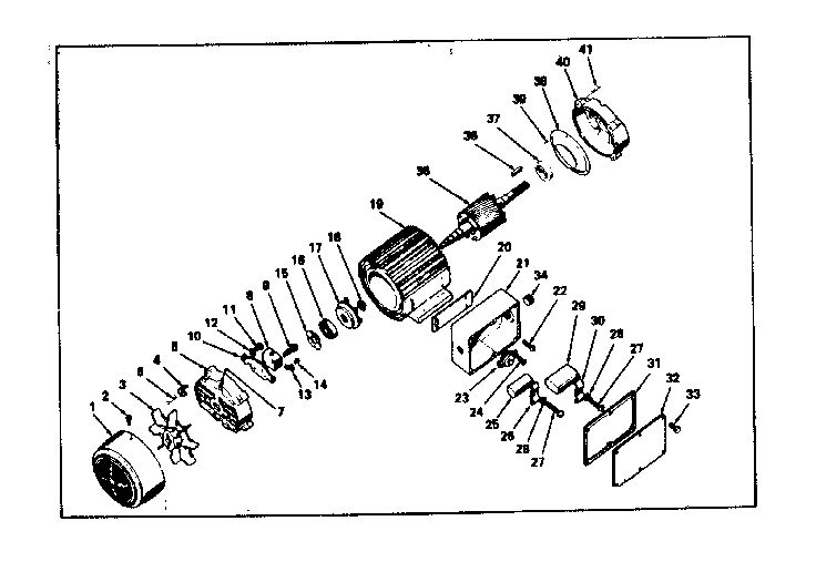 Unit Diagram and Parts List for 11312440  Craftsman Engine