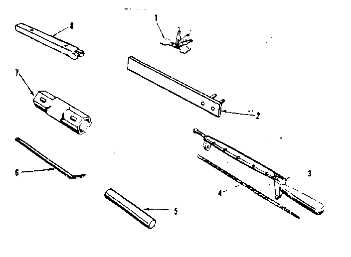 Optional Equipment Diagram and Parts List for 917351340  Craftsman Chainsaw
