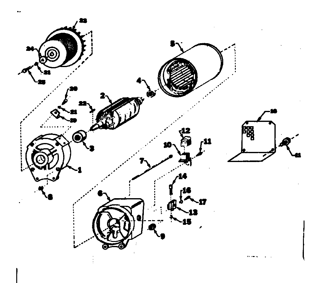 Stator Assembly Diagram and Parts List for 580320865  Craftsman Engine