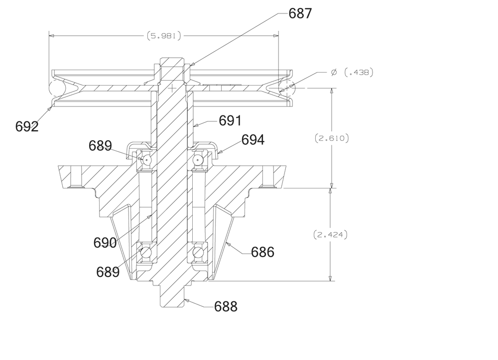 Diagram Diagram and Parts List for CMXGRAM1130044 Type 2019 Craftsman Lawn Mower