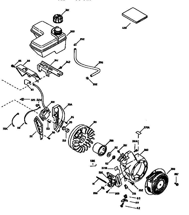 Engine 143.965501 (71/143) Diagram and Parts List for 143965501  Craftsman Engine