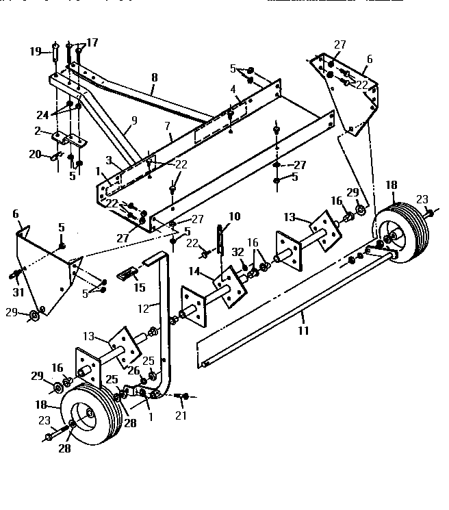 Replacement Parts Diagram and Parts List for 757243490  Craftsman Lawn Tractor