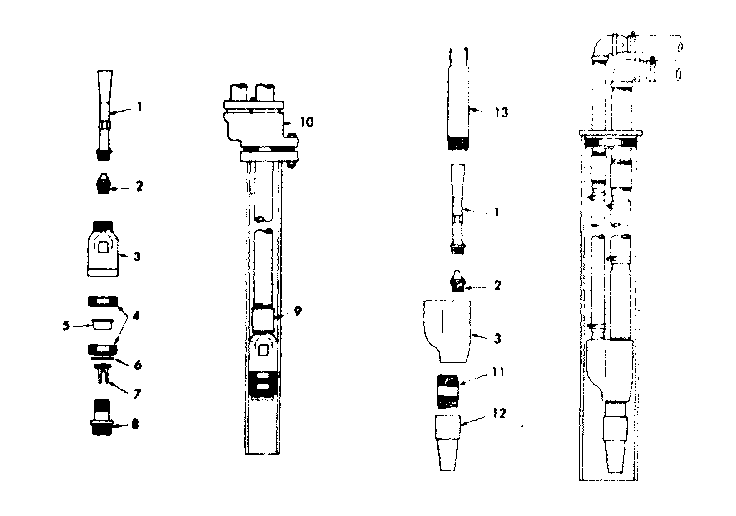 Check Valve And Venturi Diagram and Parts List for 390251901  Craftsman Water Pump