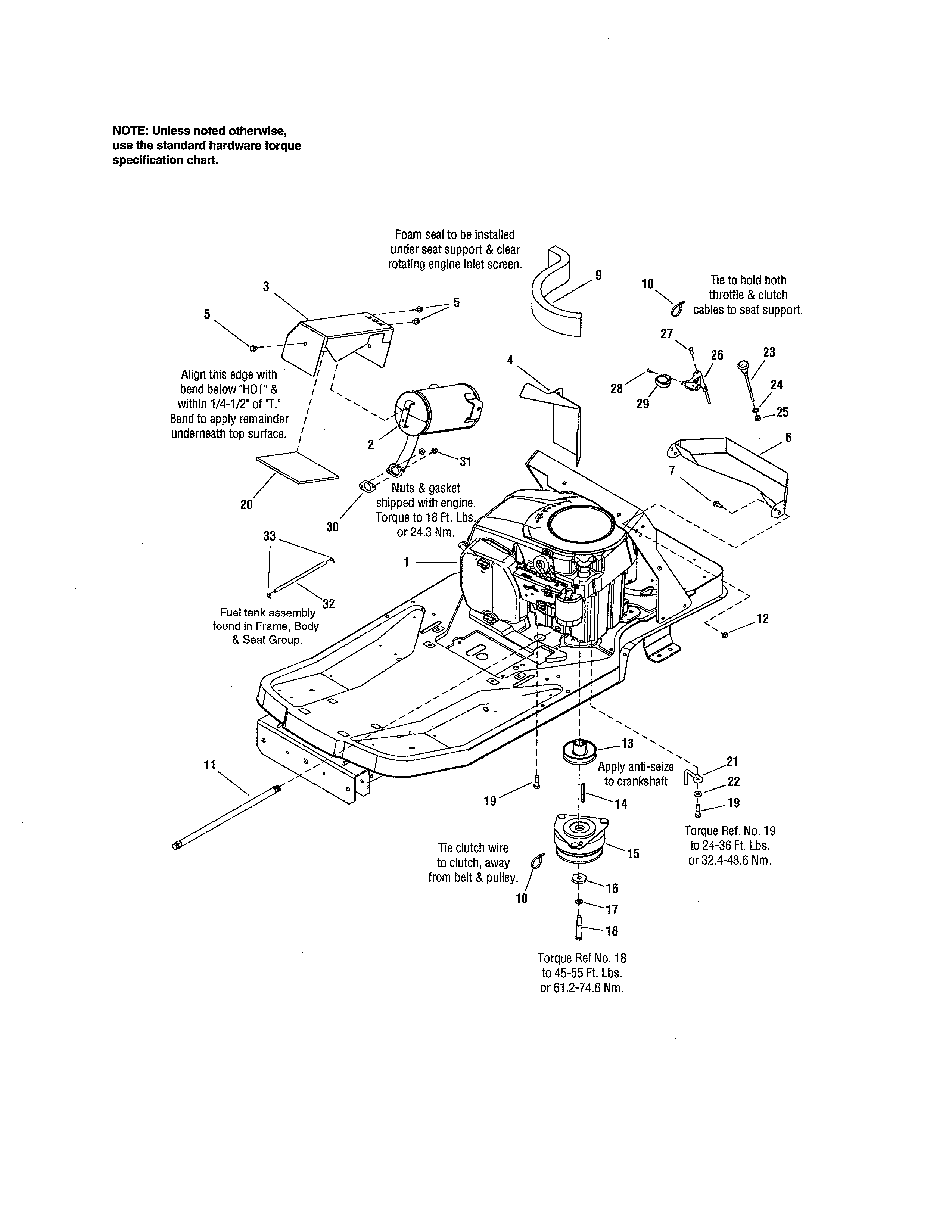 Engine-kohler (10727788) Diagram and Parts List for 10727788  Craftsman Engine