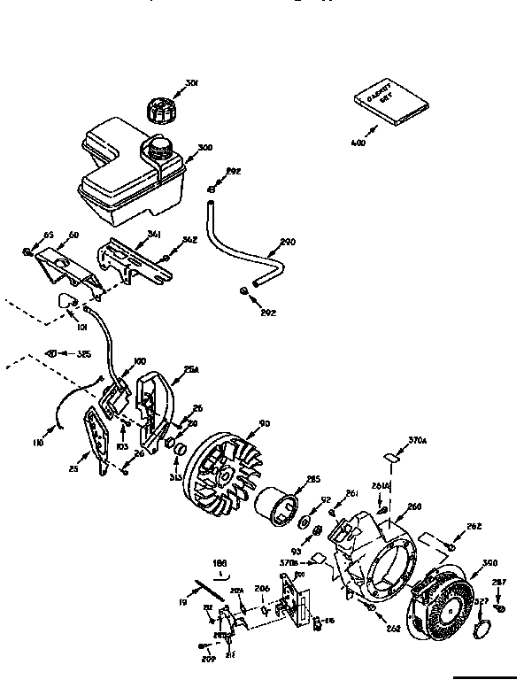 4 Cycle Engine Div 71/143 Diagram and Parts List for 143965009  Craftsman Engine