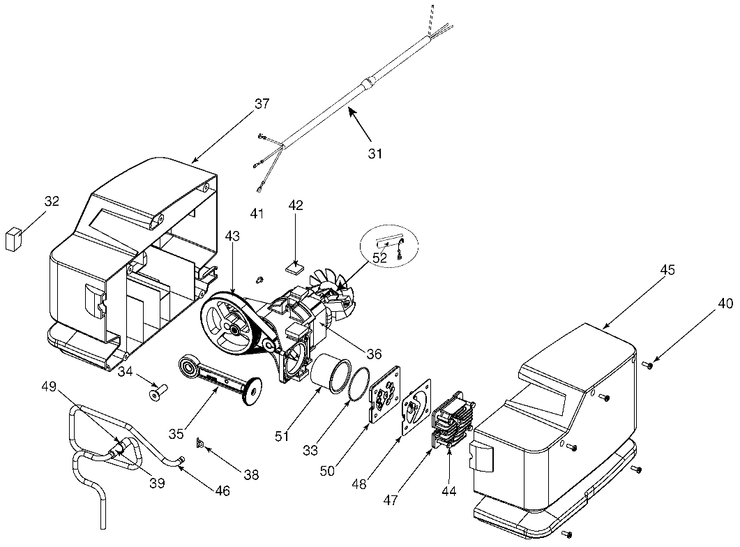 PUMP Diagram and Parts List for 919-15212 Type 0 Craftsman Compressor