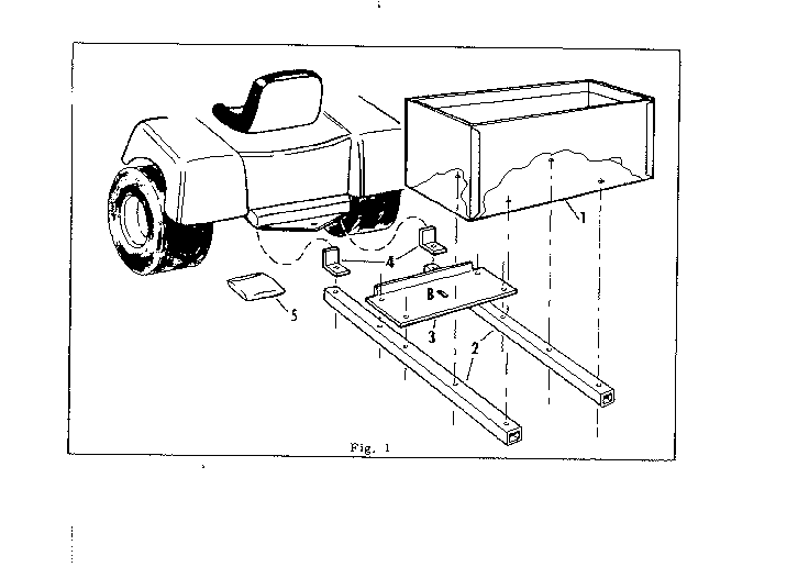 Weight Box Diagram and Parts List for 53681360  Craftsman Lawn Mower