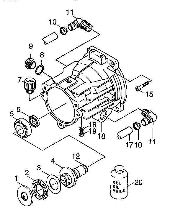 Gear Diagram and Parts List for 74271  Craftsman Pressure Washer