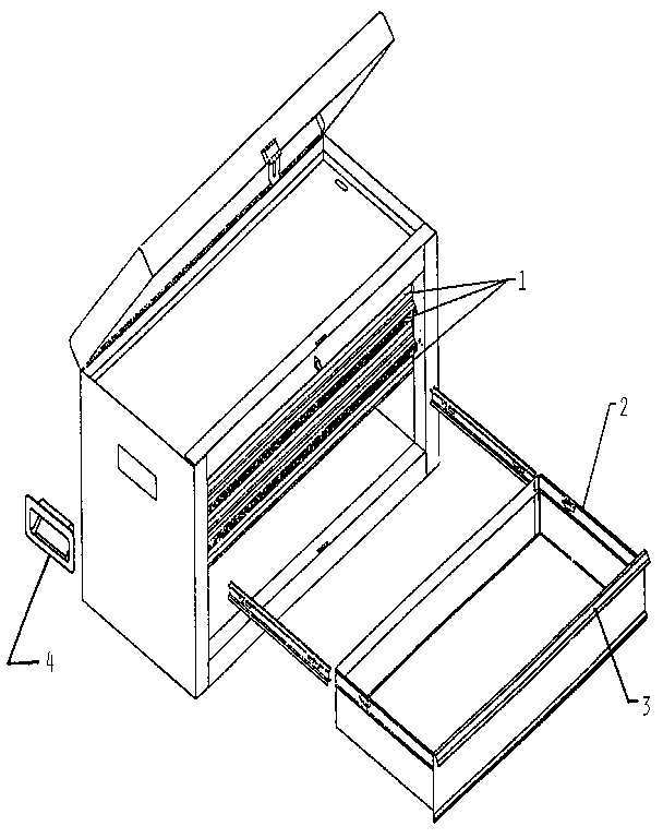 Unit Parts Diagram and Parts List for 65844  Craftsman Tool Stand & Cart
