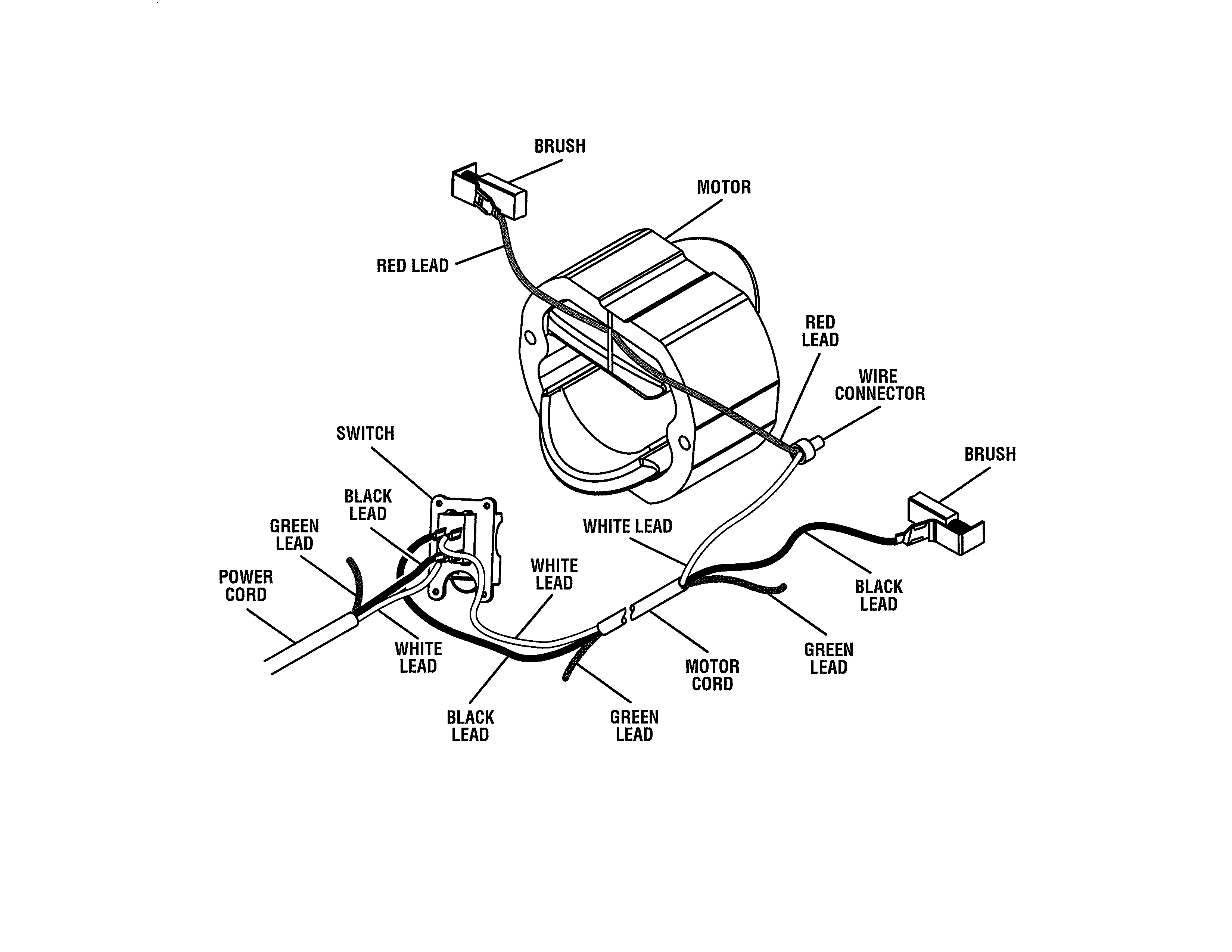 Wiring Diagram Diagram and Parts List for 315353450  Craftsman Table Saw