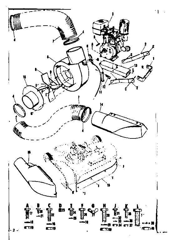 Replacement Parts Diagram and Parts List for 91799430  Craftsman Lawn Tractor