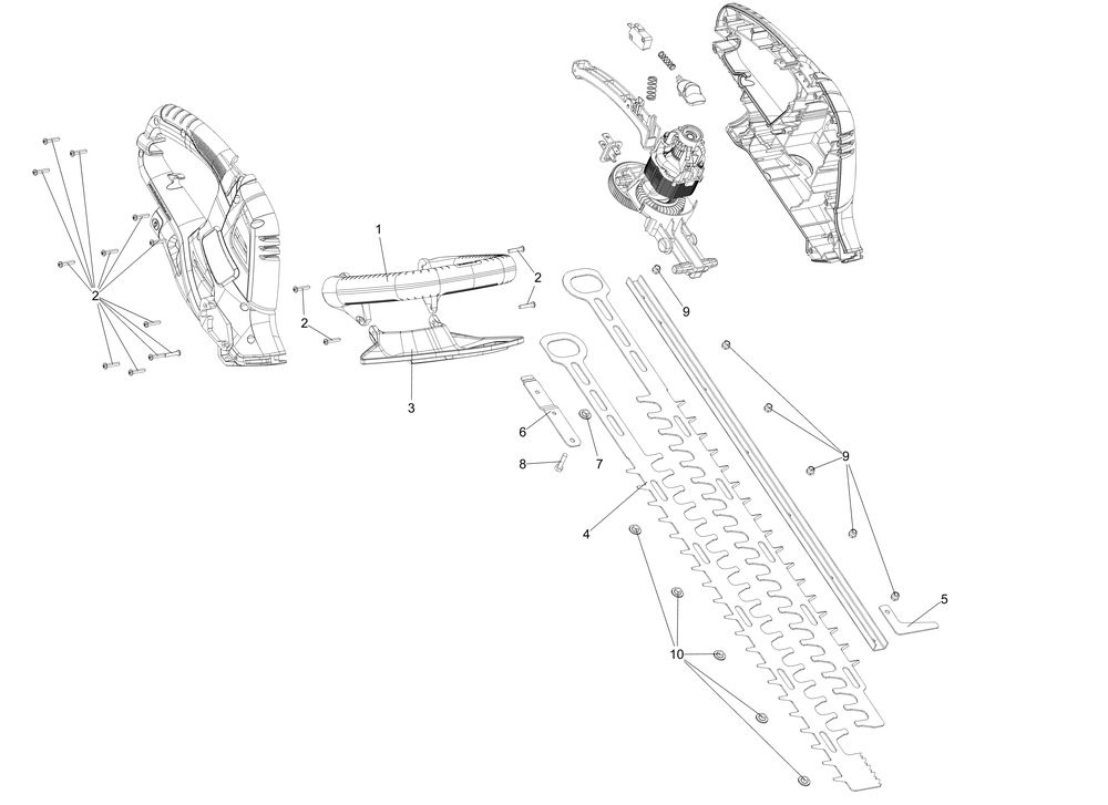 Diagram Diagram and Parts List for CMEHTS822 Type 1 Craftsman Lawn Mower