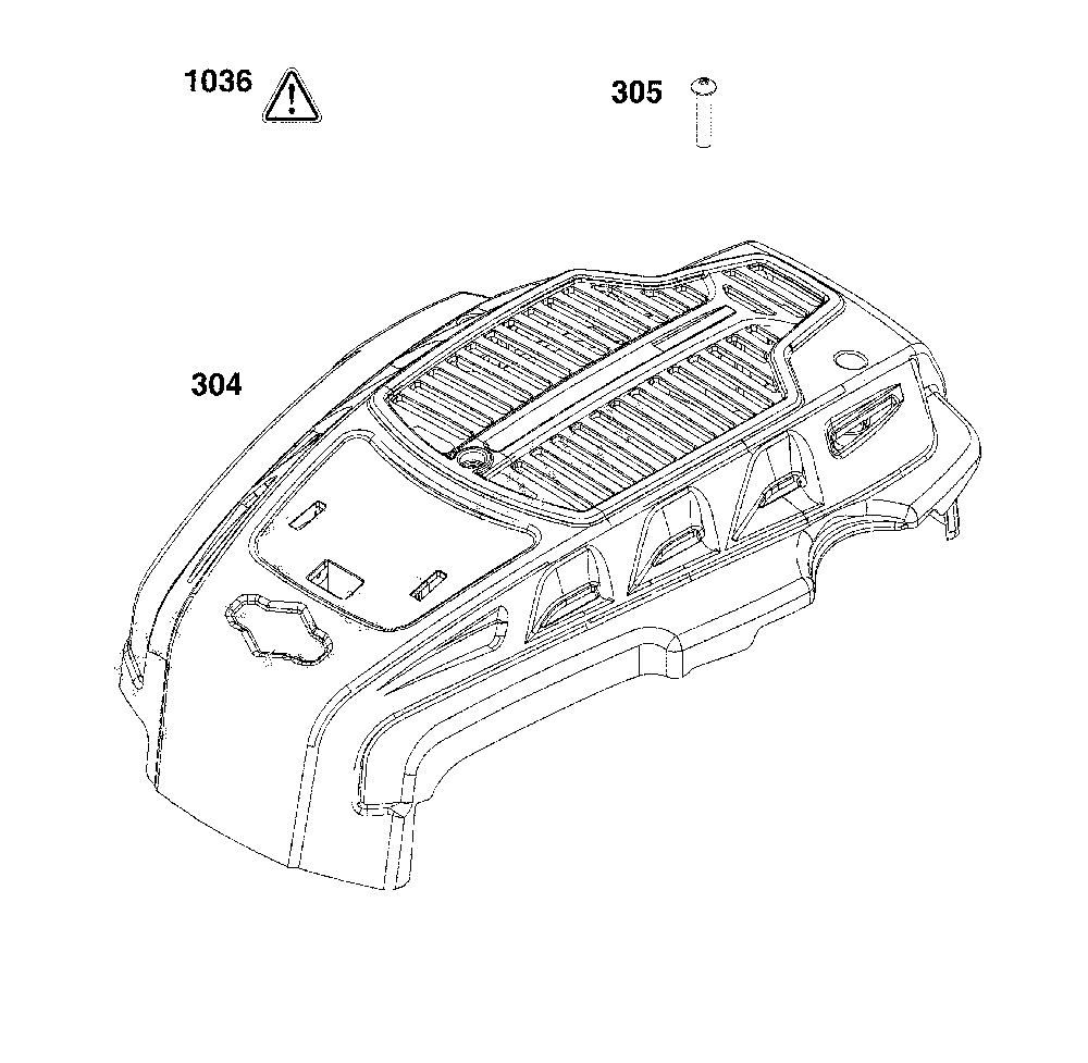 Blower housing Diagram and Parts List for CMXGMAM1125506  Craftsman Lawn Mower