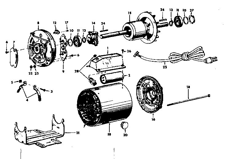 Unit Diagram and Parts List for 11312020  Craftsman Engine