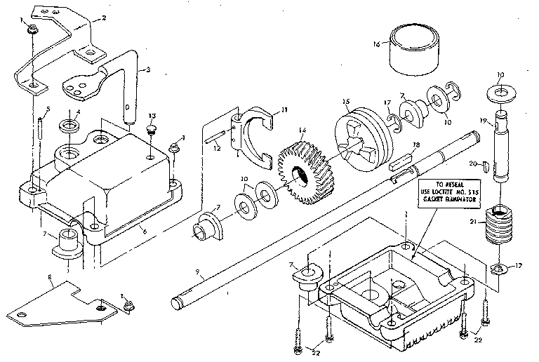 Replacement Parts Diagram and Parts List for 91788448  Craftsman Lawn Tractor