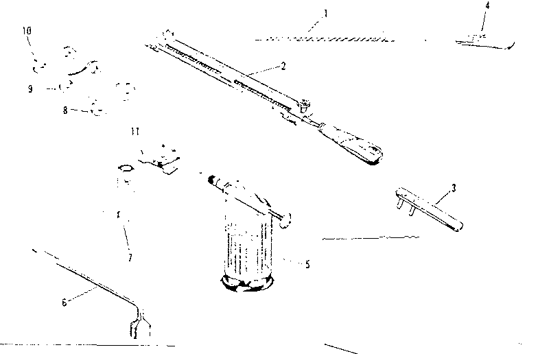 Maintenance Equipment Diagram and Parts List for 917351371  Craftsman Chainsaw