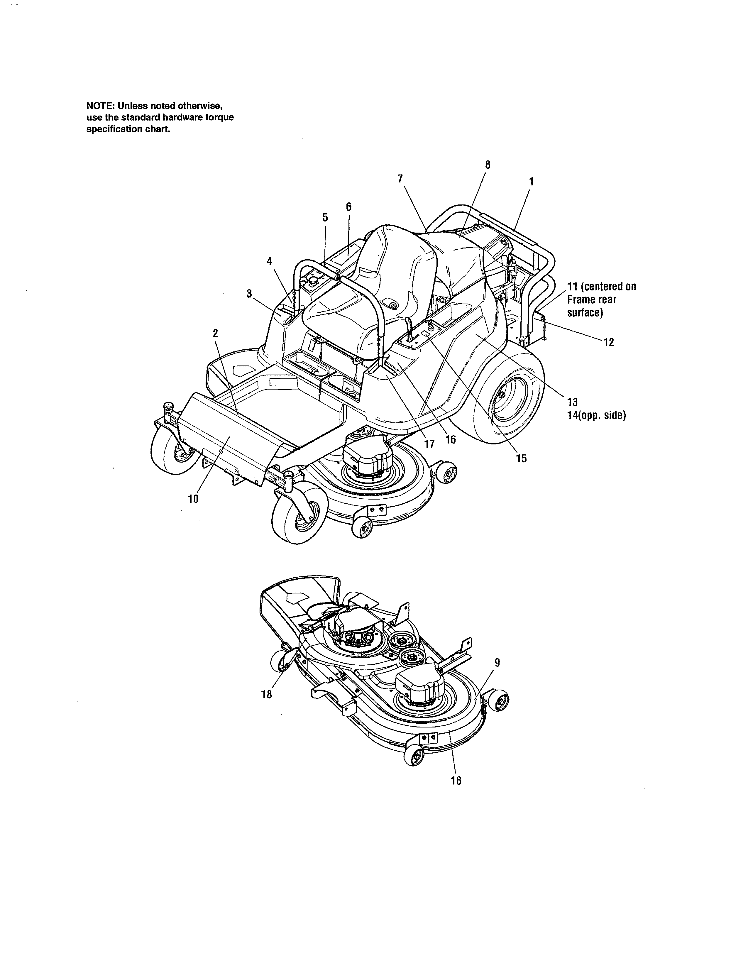 Decals Diagram and Parts List for 107280060  Craftsman Engine