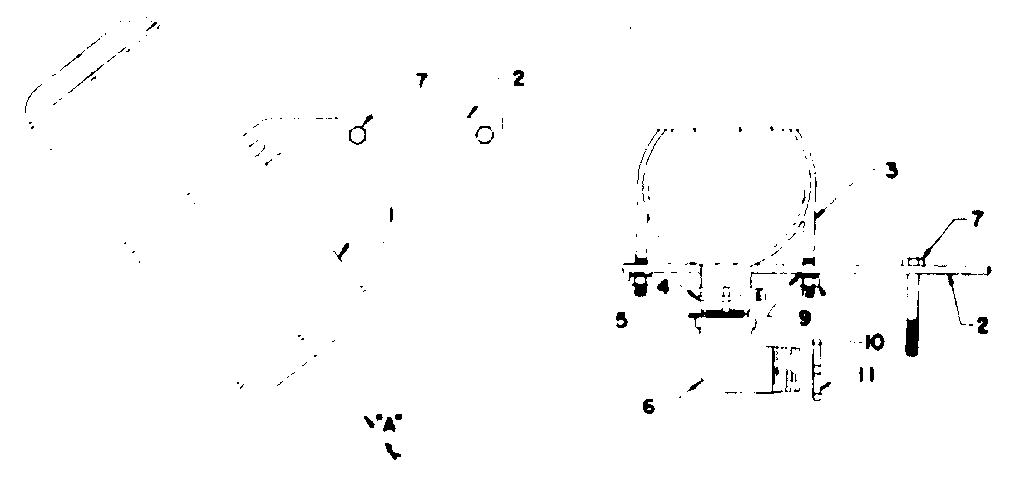 Muffler Assembly Diagram and Parts List for 5803125-8  Craftsman Engine