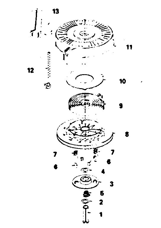 Rewind Starter No. 590621 Diagram and Parts List for 143384172  Craftsman Engine
