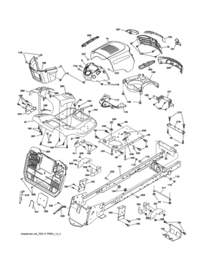 Part Location Diagram of 583902801 Husqvarna Chassis wldt crd tex