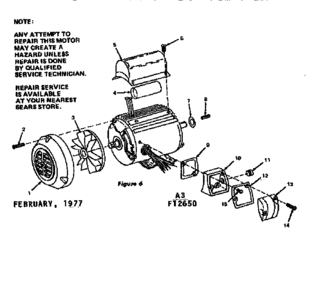 Part Location Diagram of 64112 Craftsman Capacitor